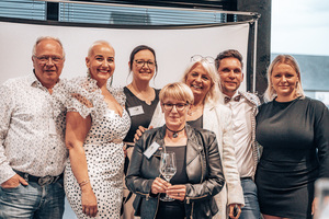 gruppenfoto förderer empfang 2025 gäste